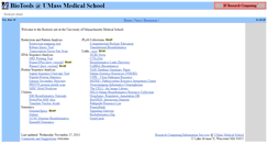 Desktop Screenshot of biotools.umassmed.edu